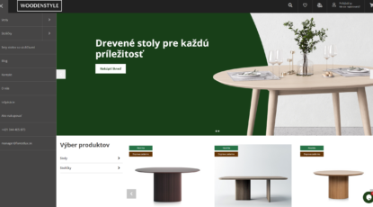 Náhľad e-shopu Woodenstyle